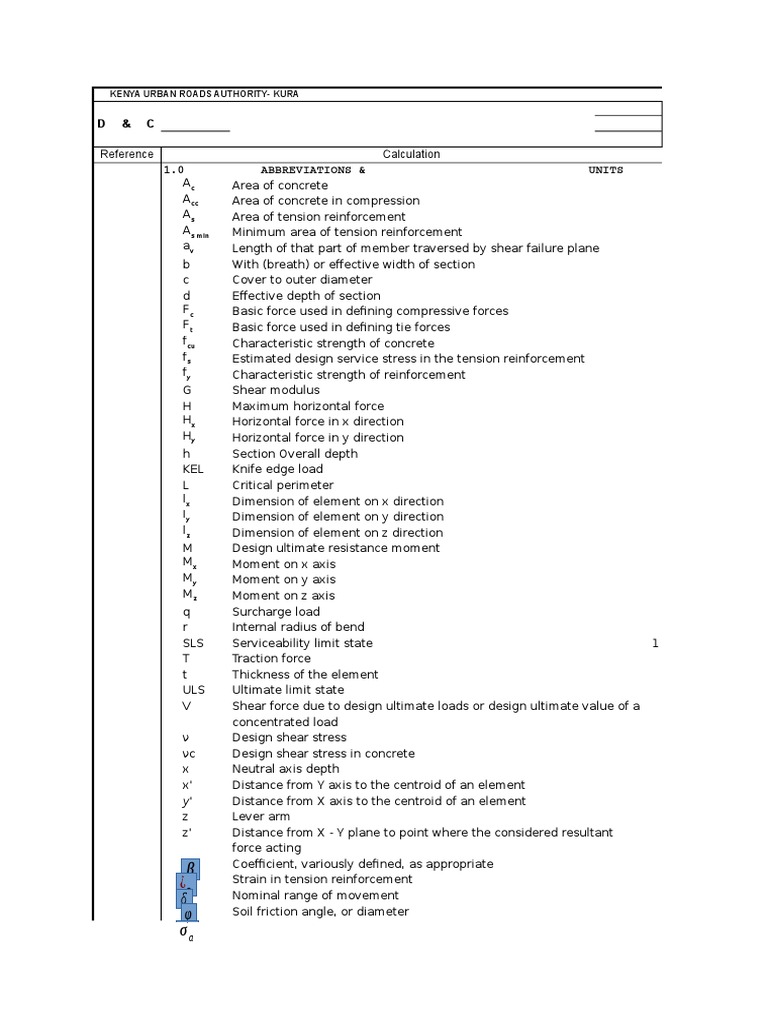 Bridge Design Calculations Overview | PDF | Strength Of Materials ...