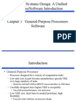 Embedded Systems Design: A Unified Hardware/Software Introduction Chapter 3 General-Purpose Processors: Software