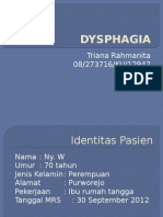 DYSPHAGIA