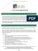 PDC Service Level Agreement 2014