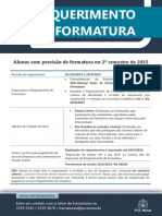 Requerimento de Formatura