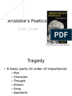 Aristotle's Poetics: Scott Chubb