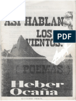 Asi Hablan Los Vientos - Poemas - Heber Ocaña Granados