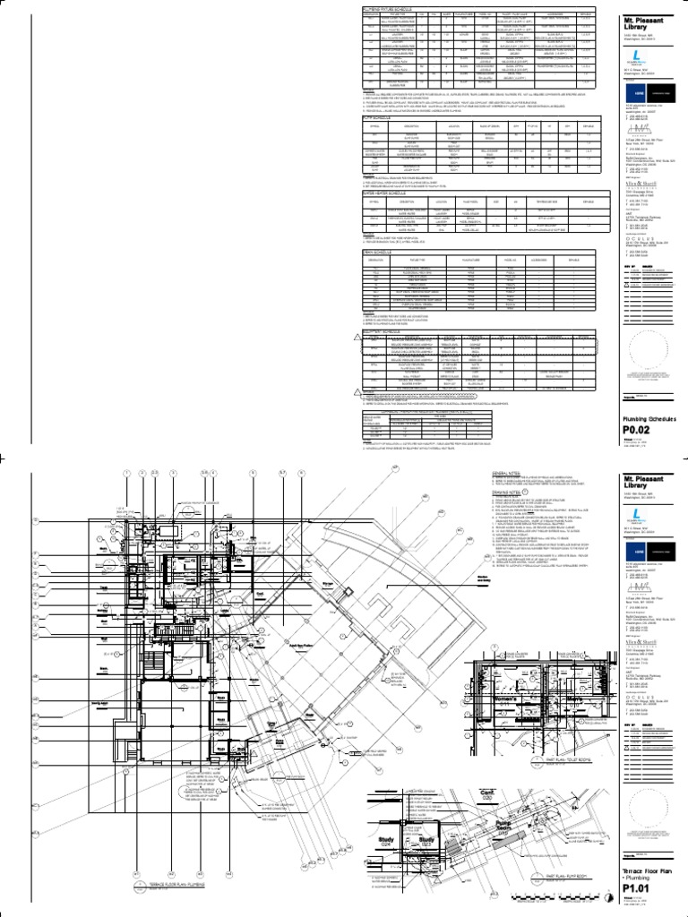 Plumbing Fixture Schedule Water Heating Toilet