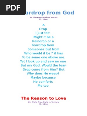 A Teardrop From God