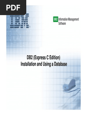 DB2 Installation | PDF | Ibm Db2 | Installation (Computer Programs)