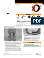 Quickvic™ Flexible Coupling For Steel Pipe: Warning