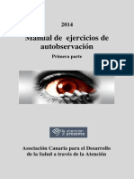 2014 Manual de Ejercicios de Autobservación 1ª Parte