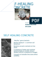 Self-Healing Concrete: Ronak Malpani RP15009