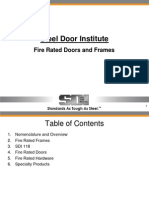 Fire Rated Doors and Frames Overview