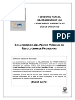 Solucionario Modulo de Matematicas