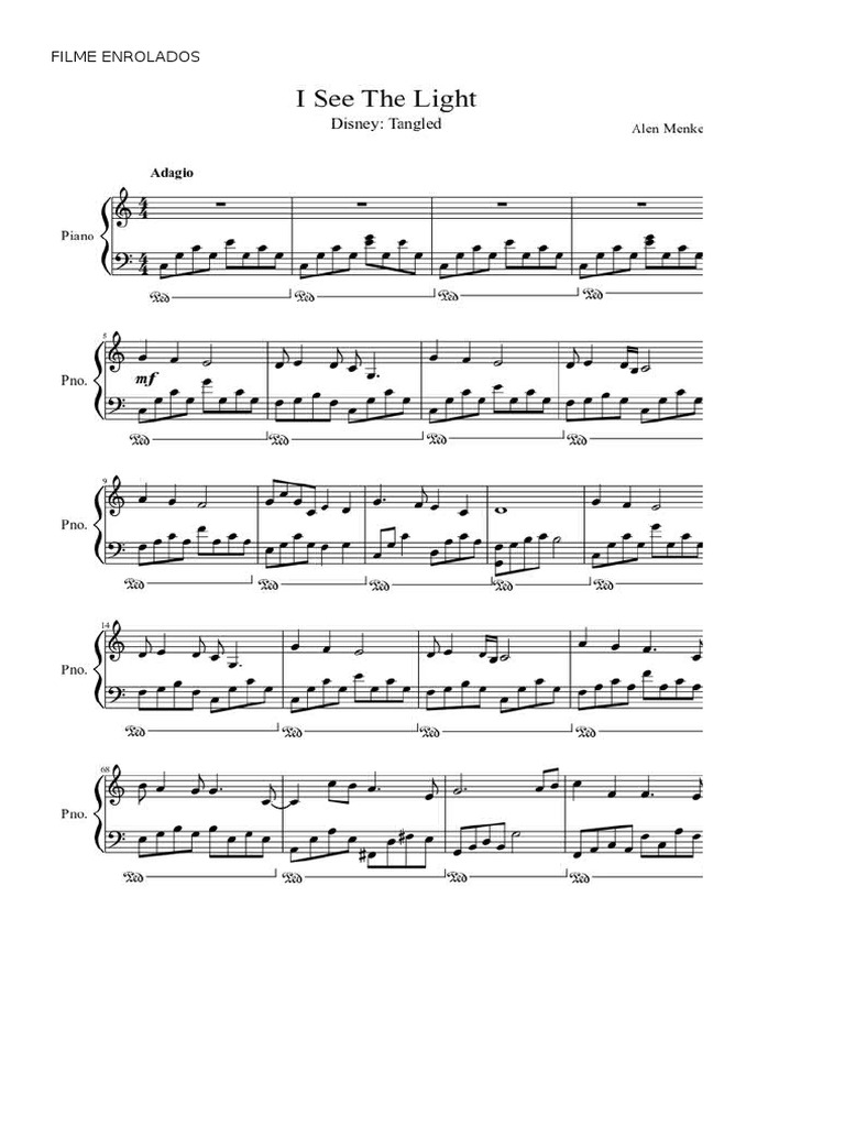 FILME ENROLADOS Vejo Enfim A Luz Brilhar