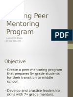 harding peer mentoring program