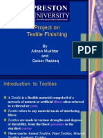 Presentation On Textile Finishing
