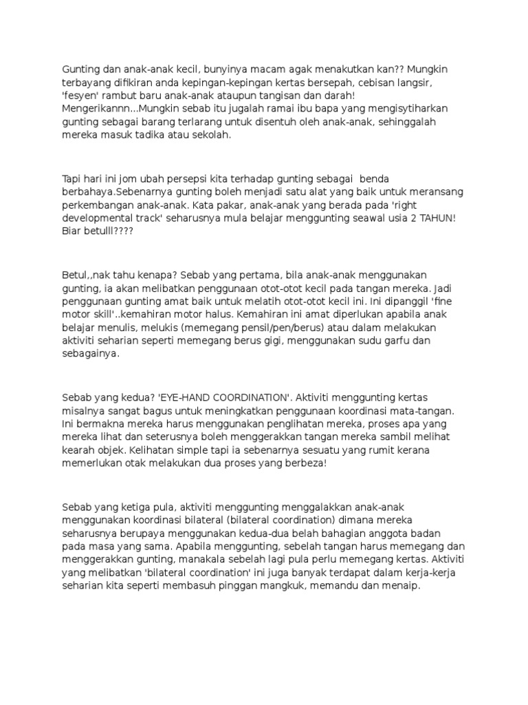 Gunting Dan Anak Pdf