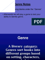 Genre Notes