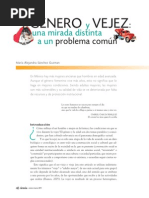 Género y vejez- una mirada distinta a un problema común