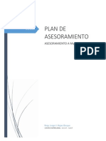 Formato Plan de Asesoramiento