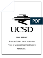 Final Report Advisory Committee on Increasing Yield