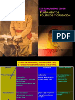 17.-EL FRANQUISMO. FUNDAMENTOS POLÍTICOS Y OPOSICIÓN