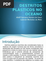 Destritos Plásticos No Oceano