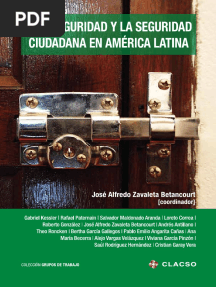 La in Seguridad Yla Seguridad Ciudad An A