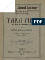 Tara Mea-Regina Maria PDF