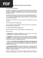 Orientações Sobre o Protocolo de Compromisso