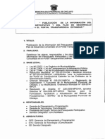 027a02_procedimiento Publicacion de La Inform. Del Presup. Particip. y Del Plan de Desarrollo
