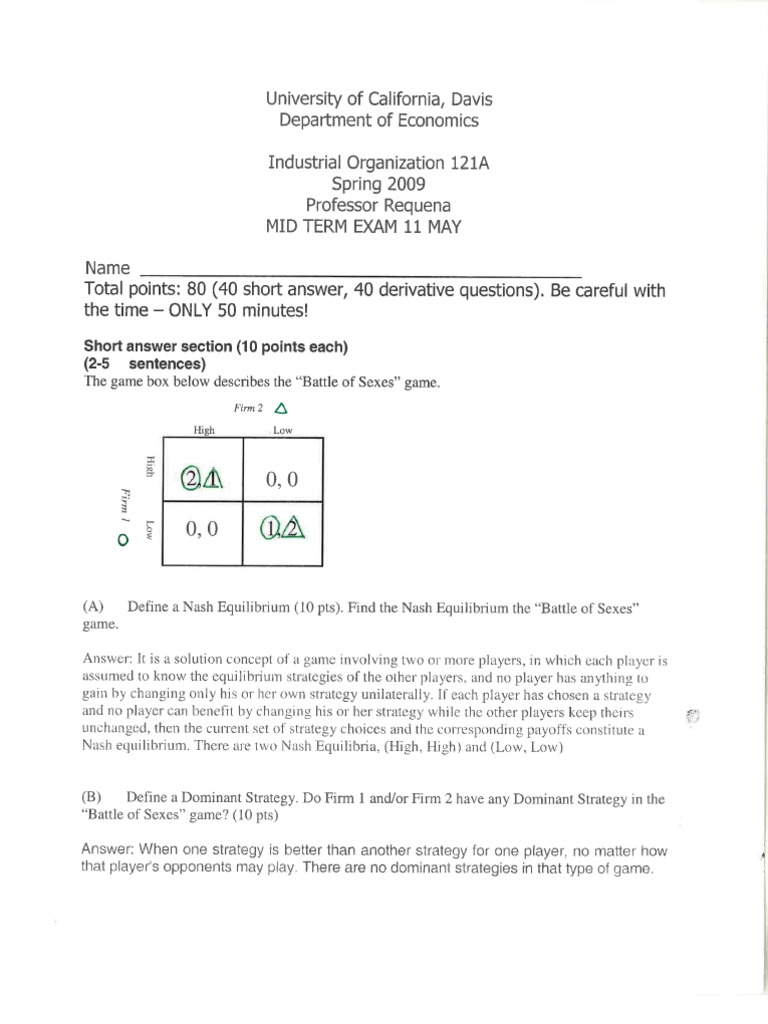 Midterm 2 Key | PDF