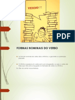 Formas Nominais Do Verbo