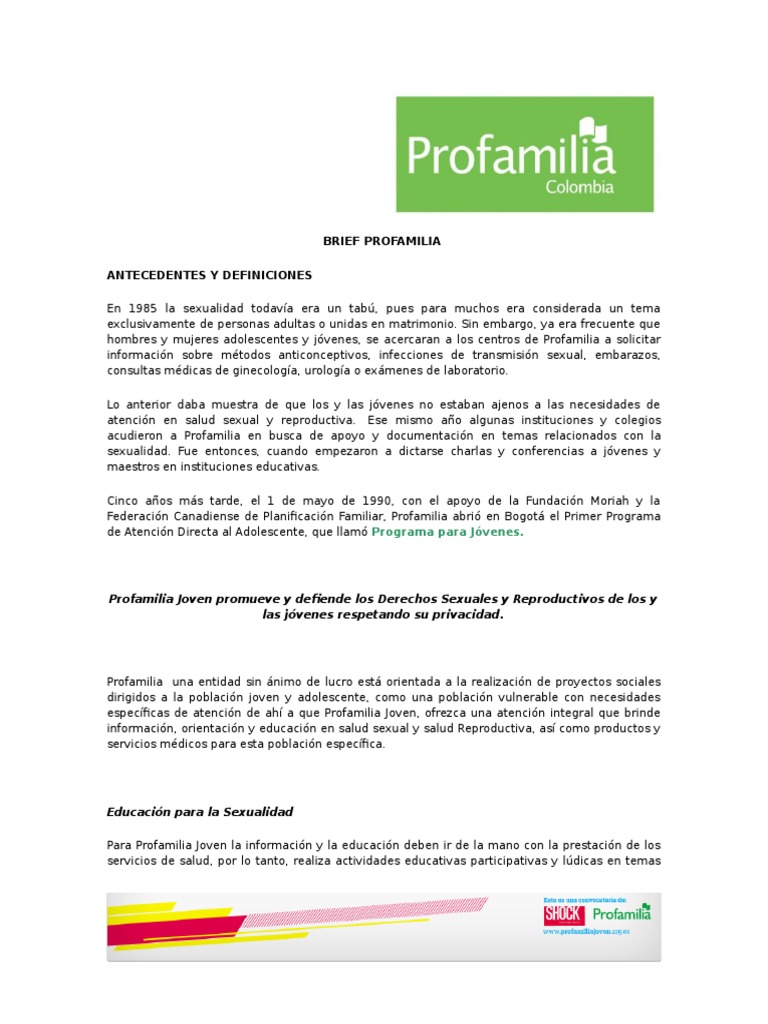Pruebas de paternidad profamilia