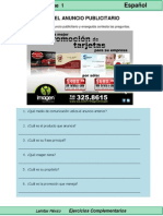 5to Grado - Español - El Anuncio Publicitario PDF