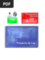 Proyecto de Ley de Presupuesto