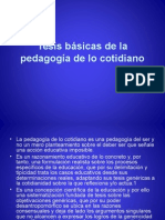 Pedagogía cotidiana