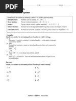 Reteach The Real Number System