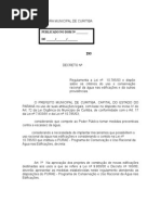 Decreto Municipal 293 2006 - Uso Racional Da Água
