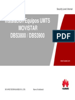 Introduction Instal UMTS 3900 Equipment MOVISTAR 12 2009 V03 Mail PDF