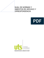 MANUAL DE ARCHIVO Y CORRESPONDENCIA UTS.pdf