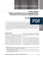 Diaz & Ramirez - Déjala Decidir. Análisis Constitucional Despenalización Aborto Casos Violación (2015)