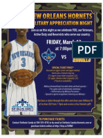 Hornets Military Appreciation