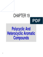 Chapter 19 - Polycyclic and Heterocyclic Aromatic Compounds