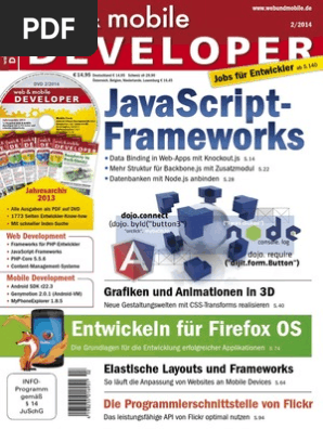 Web Mobile Developer 02 2014 Cloud Computing Java Script - 