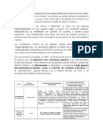 La Supervisión de La Conducta de Los Servidores Públicos en Ejercicio de Su Cargo