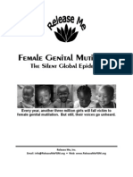 Female Genital Mutilation - The Silent Global Epidemic - B&W Version