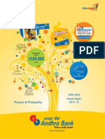 Andhra Bank Annual Report 2014 15