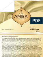 Investor Presentation - Amira Nature Foods LTD