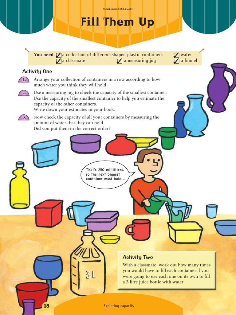 Exploring Water Capacity with Containers | PDF