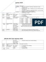 Juklak AEC Expo Agustus 2015