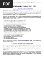 Download Teachers Guide in Mapeh 7 by Francis Falcon SN277396138 doc pdf